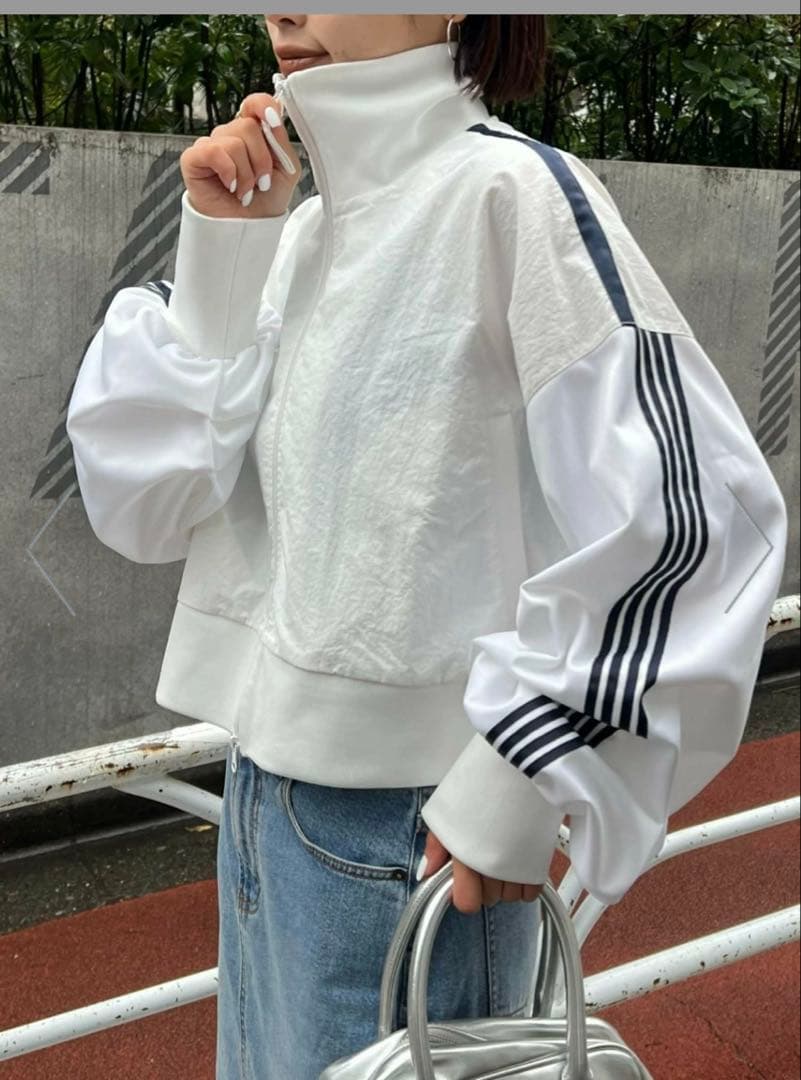 etsinta/エシンタ ナイロントラックボリュームスリーブジャケット