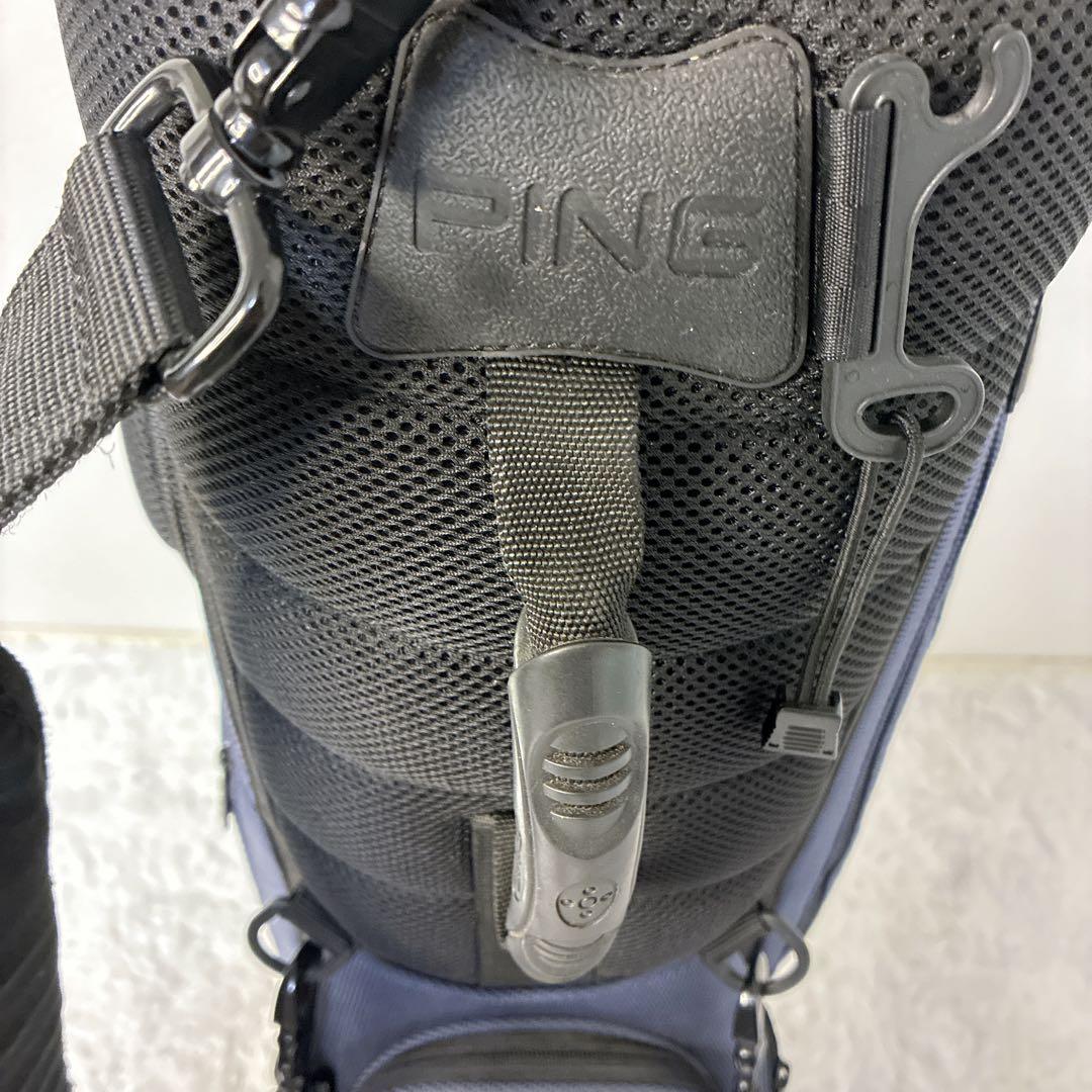 【希少品】 PING ピン キャディバッグ ゴルフ ゴルフバッグ7分割 大容量