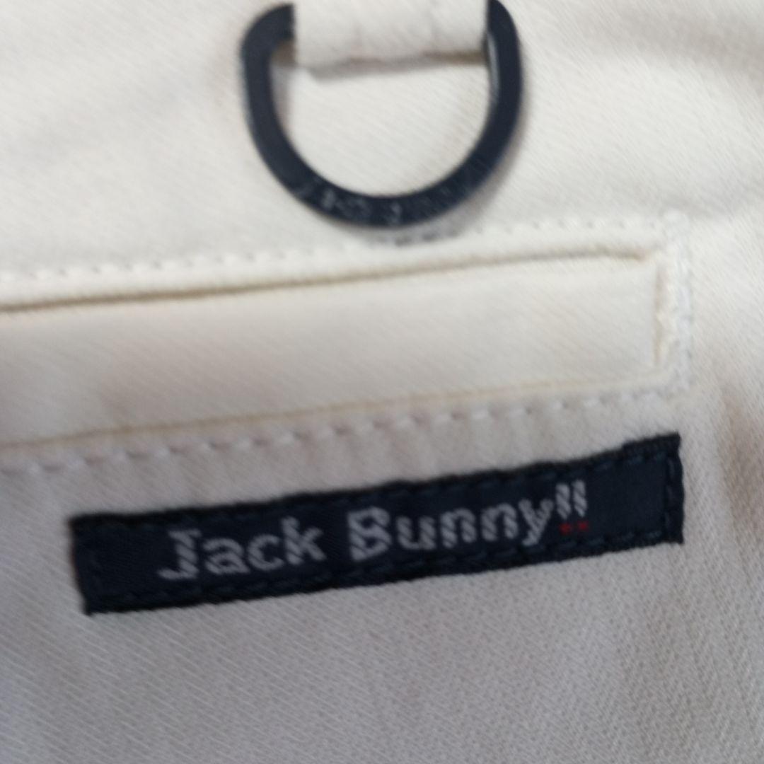 Jack Bunny!! レディースロングパンツ サイドストライプ ホワイト