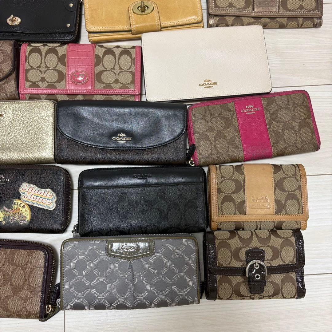 コーチ のみ 財布 長財布 ラウンドファスナー 二つ折り財布 等 まとめ