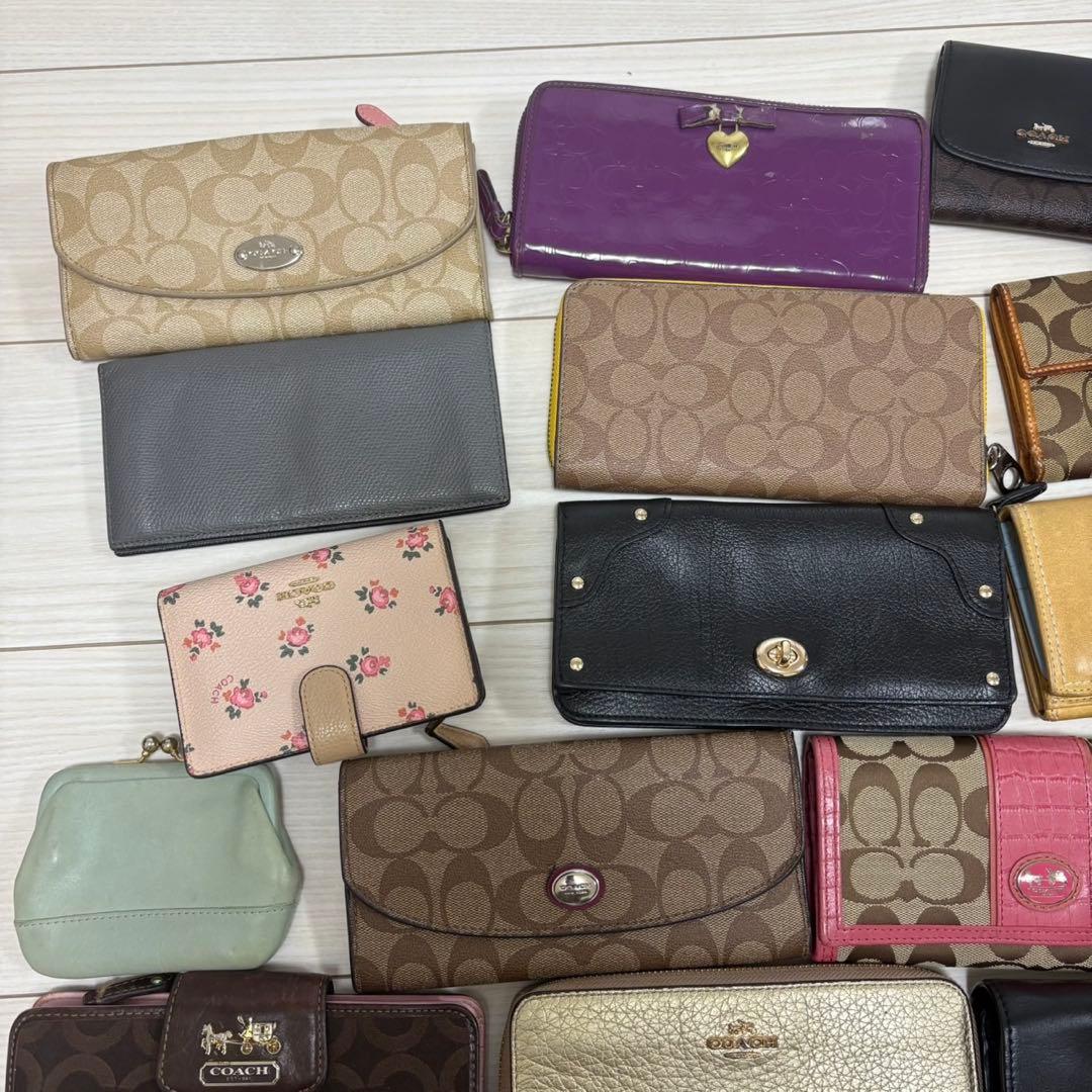 コーチ のみ 財布 長財布 ラウンドファスナー 二つ折り財布 等 まとめ