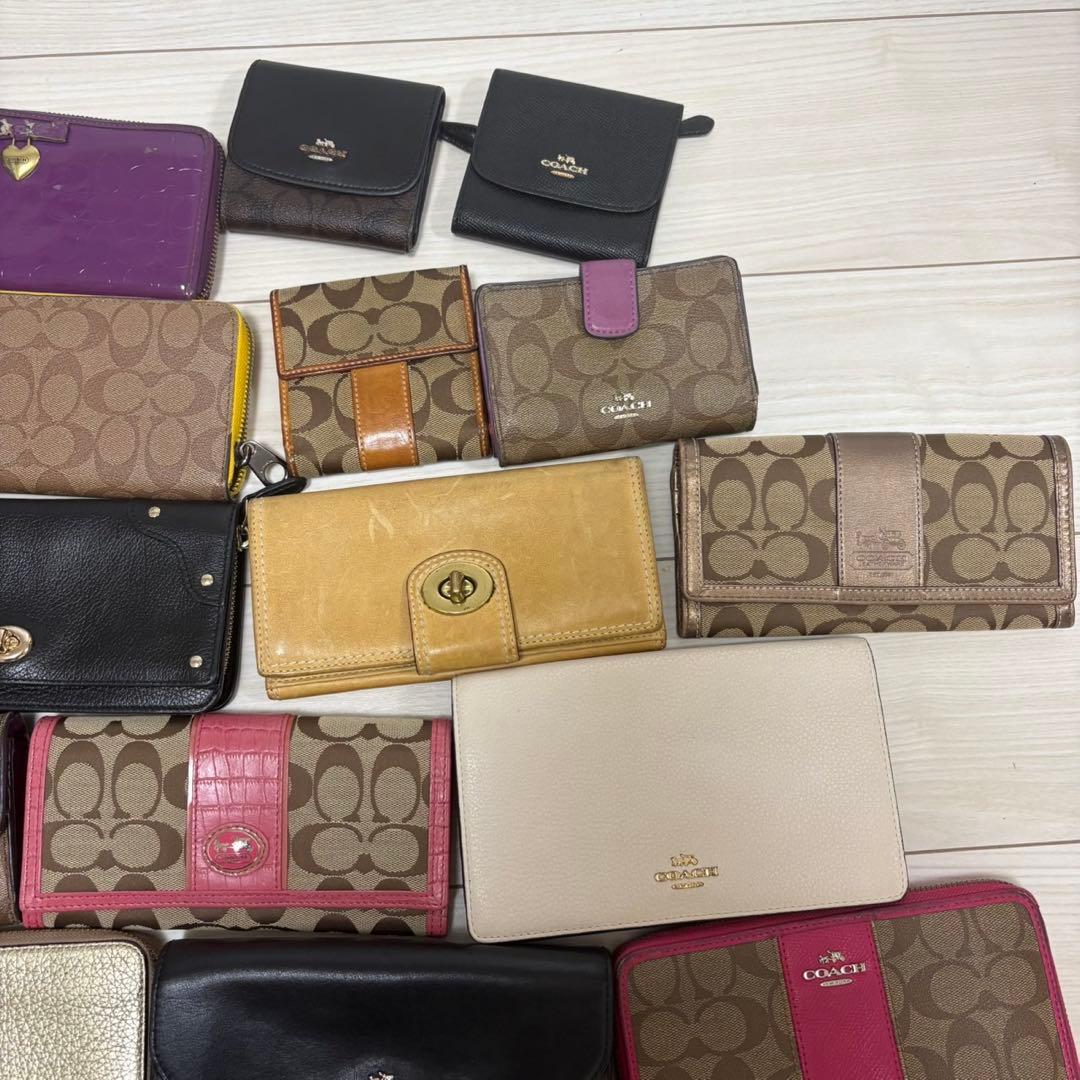 コーチ のみ 財布 長財布 ラウンドファスナー 二つ折り財布 等 まとめ