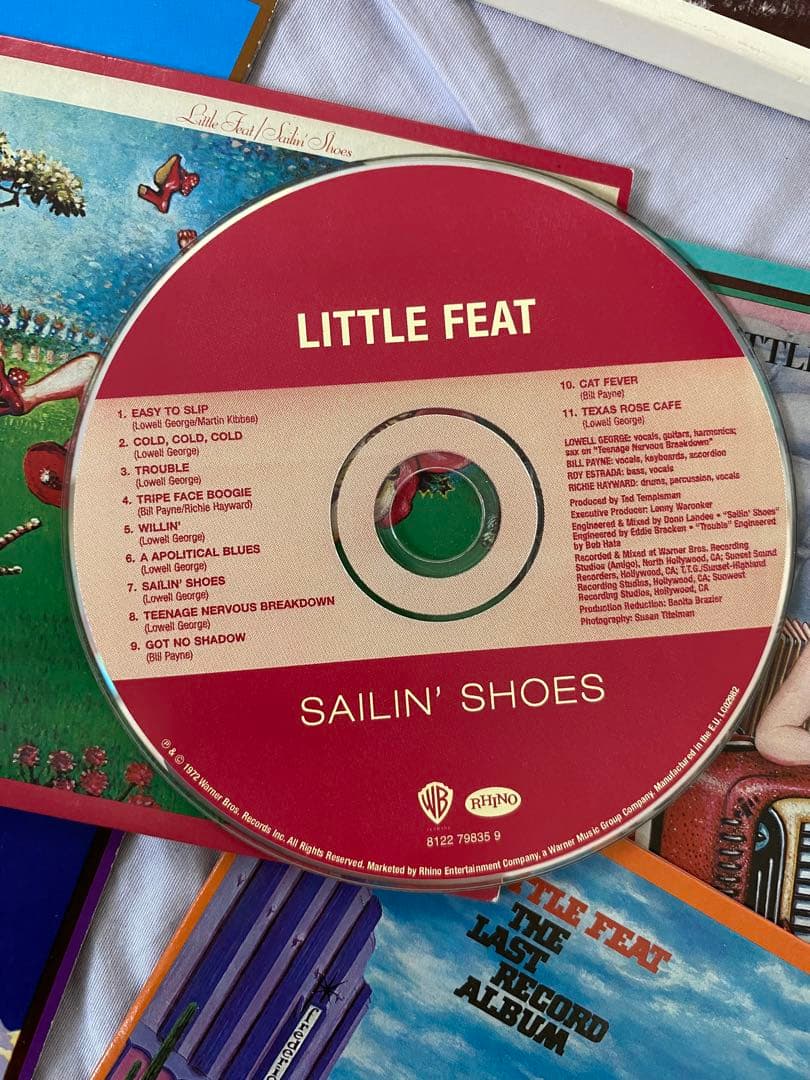 ぶっちリトル・フィート、ジョニ・ミッチェル、ボズ・スキャグス、ドアーズ