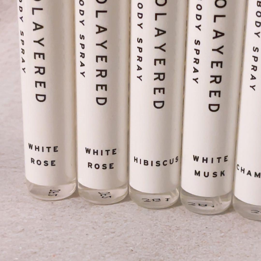 u☆ほぼ全量☆ 7点セット ショーレイヤード ボディスプレー 10ml