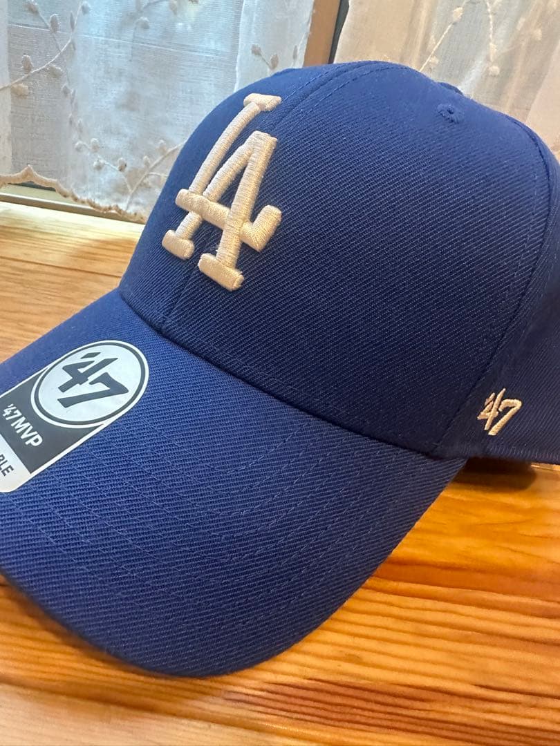 【カスタム新品未使用】ドジャース 公式　47 大谷翔平 選手　デコピン刺繍入り