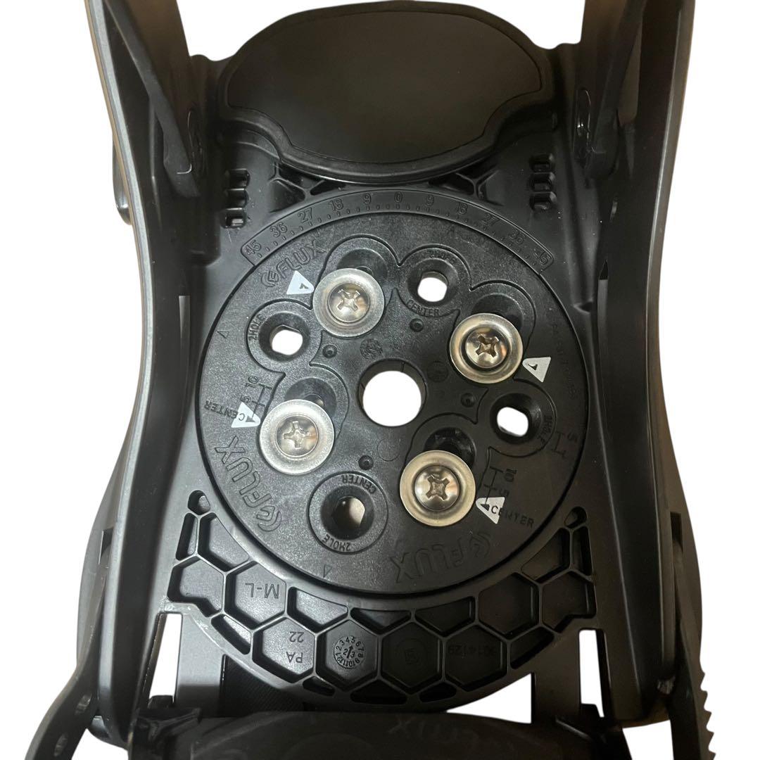 【良品】FLUX DS スノーボード ビンディング ブラック 23-24モデル