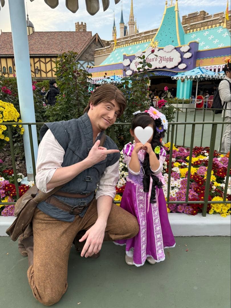 ビビディバビディブティック　ラプンツェルドレス 100cm