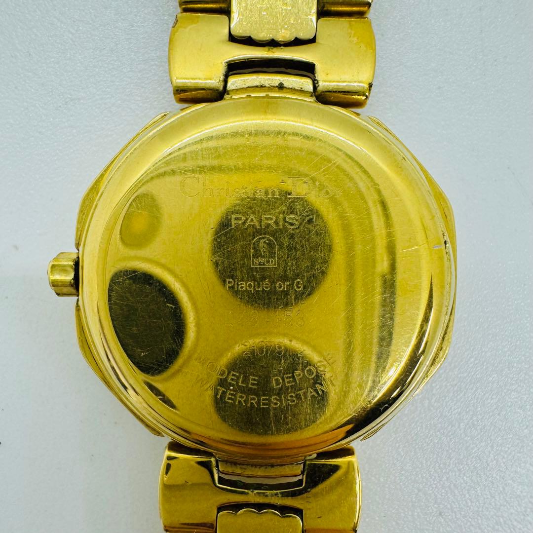 ✨Dior✨ディオール✨CD✨デイト✨ゴールド✨クォーツ文字盤✨腕時計✨