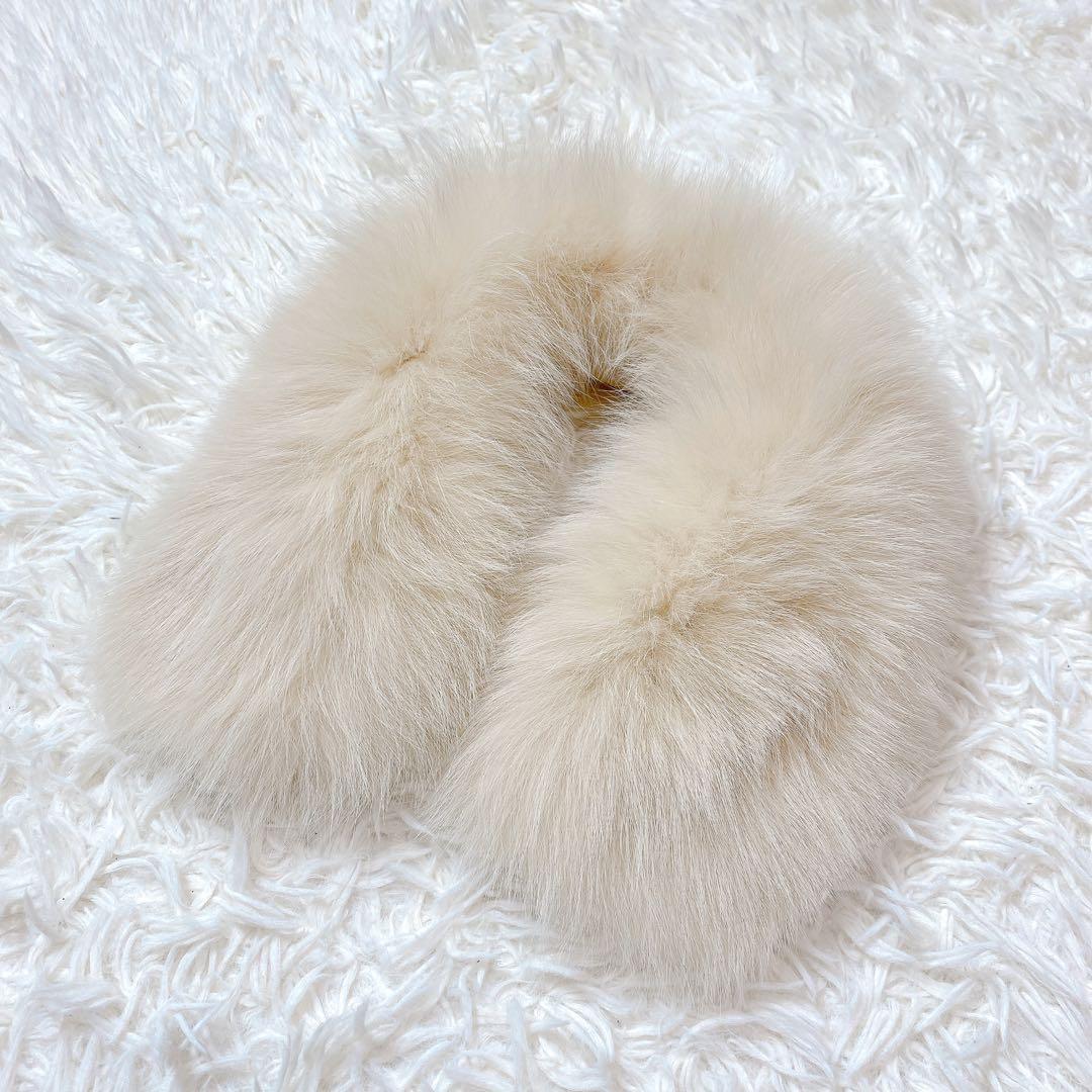 【新品タグ付】定価5.8万円　アプワイザーリッシェ　コート　アンゴラ混　ファー