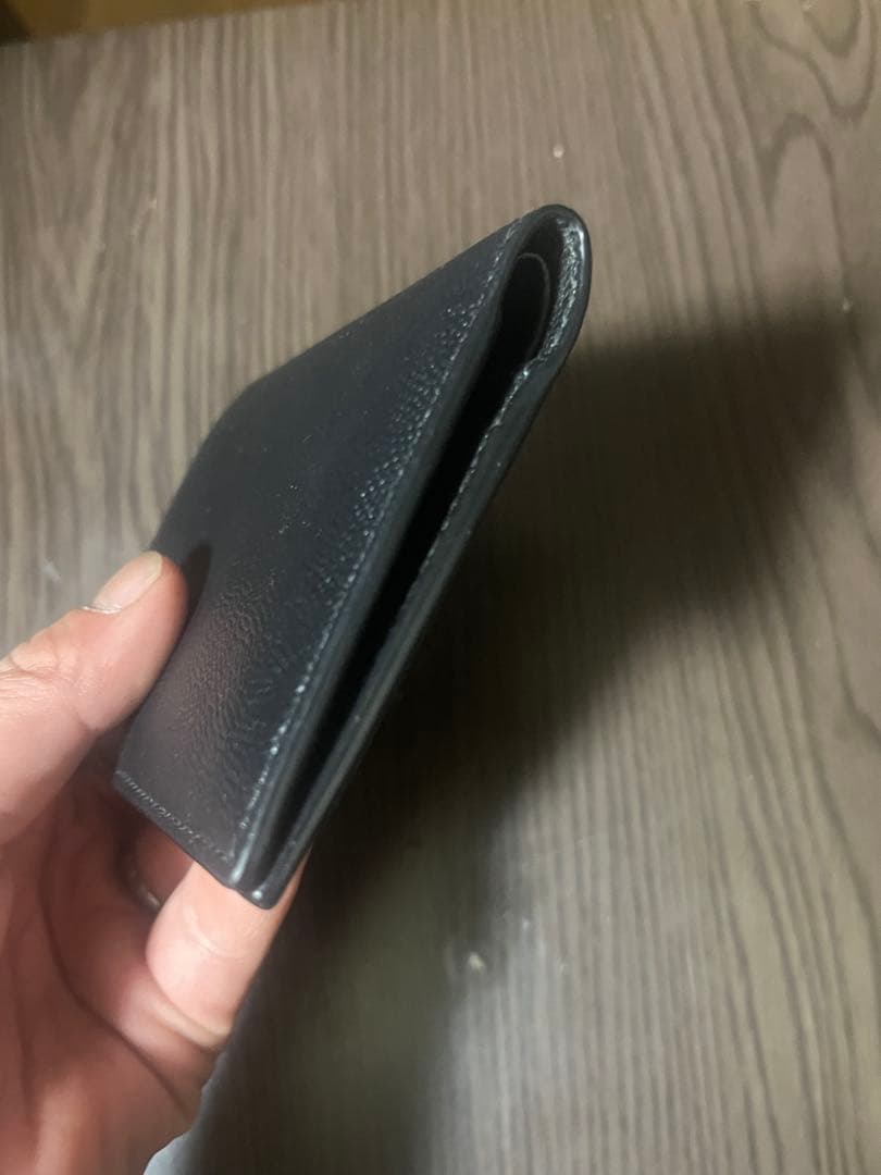 SAINT LAURENT ブラック レザー