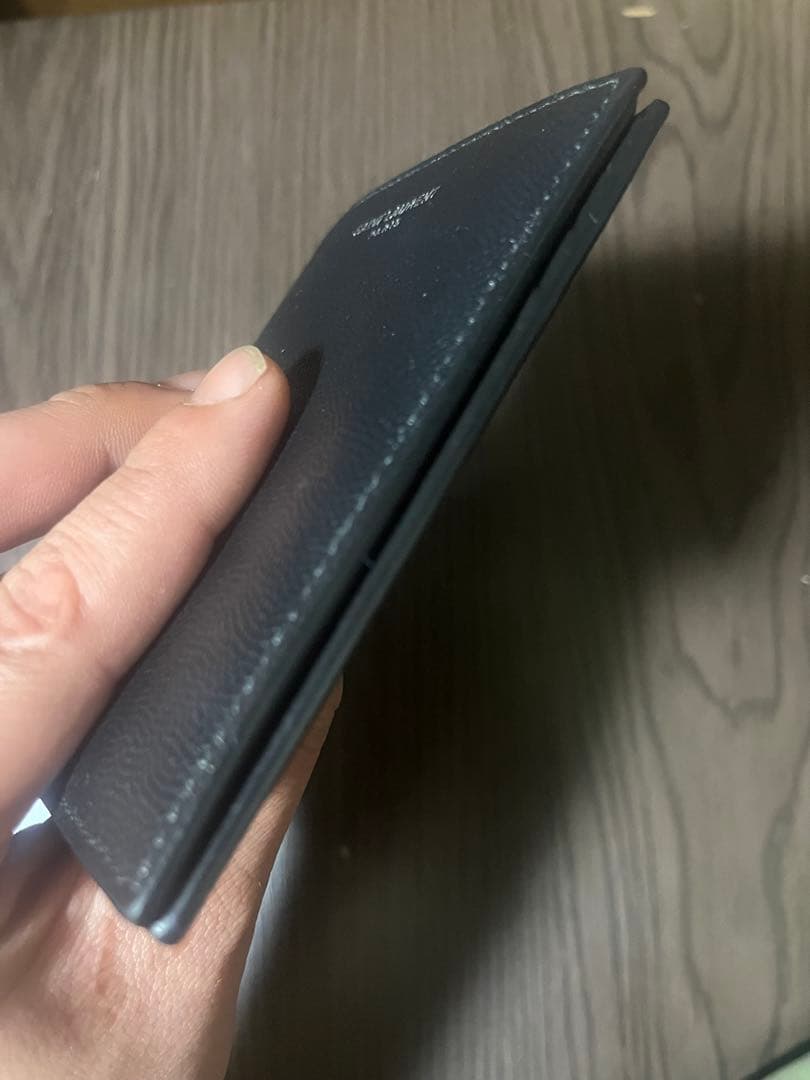 SAINT LAURENT ブラック レザー