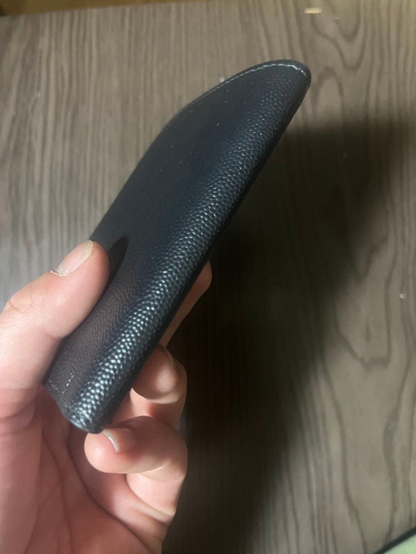 SAINT LAURENT ブラック レザー