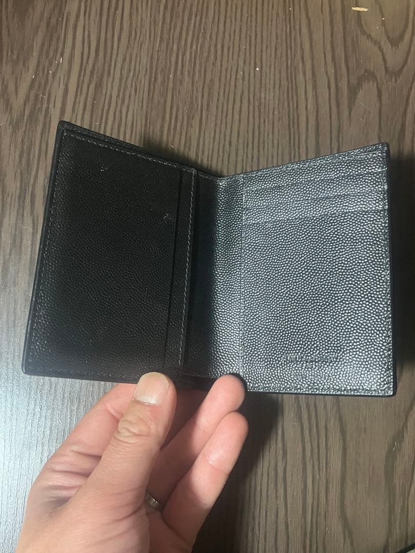 SAINT LAURENT ブラック レザー