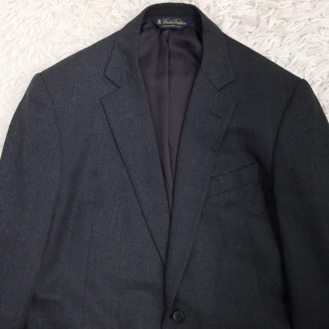 【イタリア製高級生地】ブルックスブラザーズ×カノニコ テーラードジャケット L