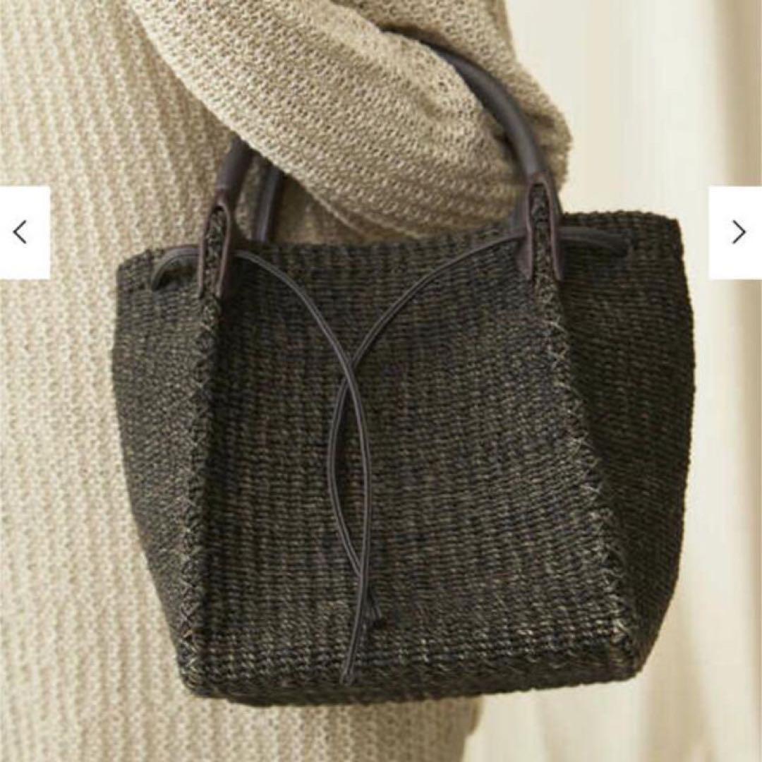 定価2.4万★OUTERSUNSET★アウターサンセット★かごバッグ★ブラウン