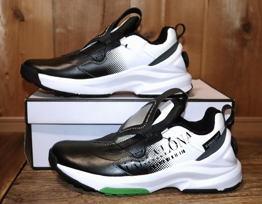 新品 MARK & LONA スパイクレス ゴルフシューズ (27cm)　Ⓗ