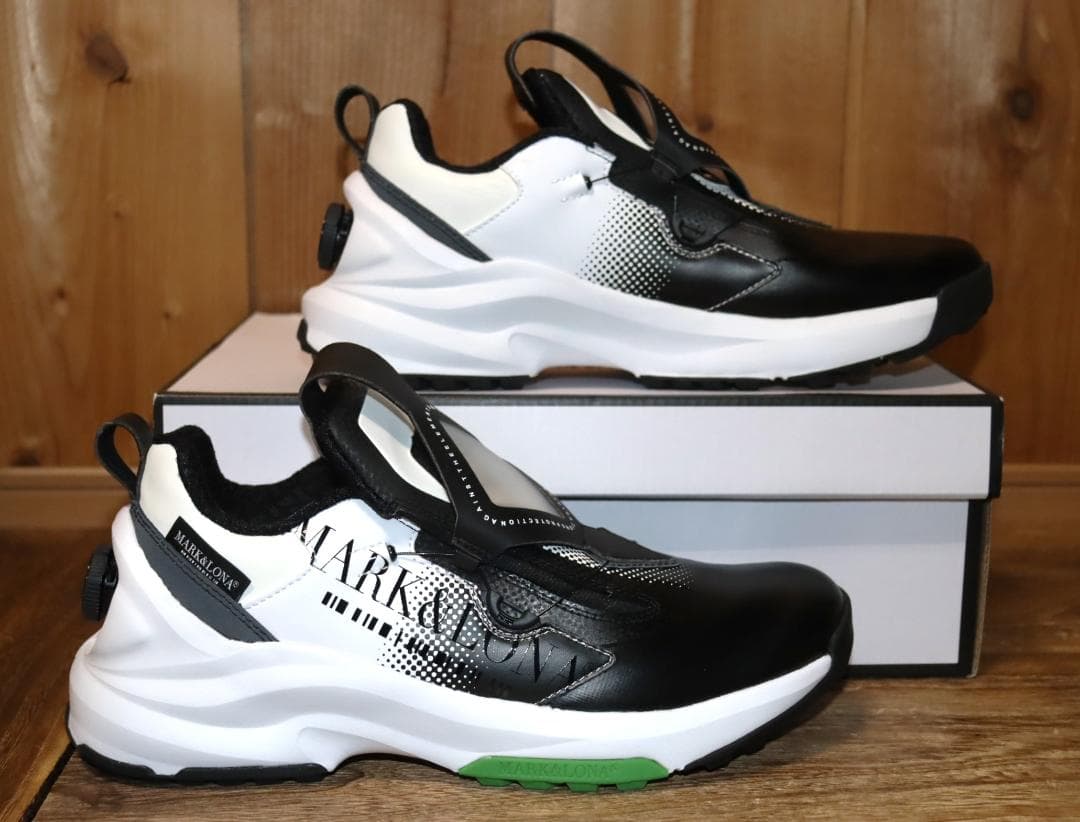 新品 MARK & LONA スパイクレス ゴルフシューズ (27cm)　Ⓗ