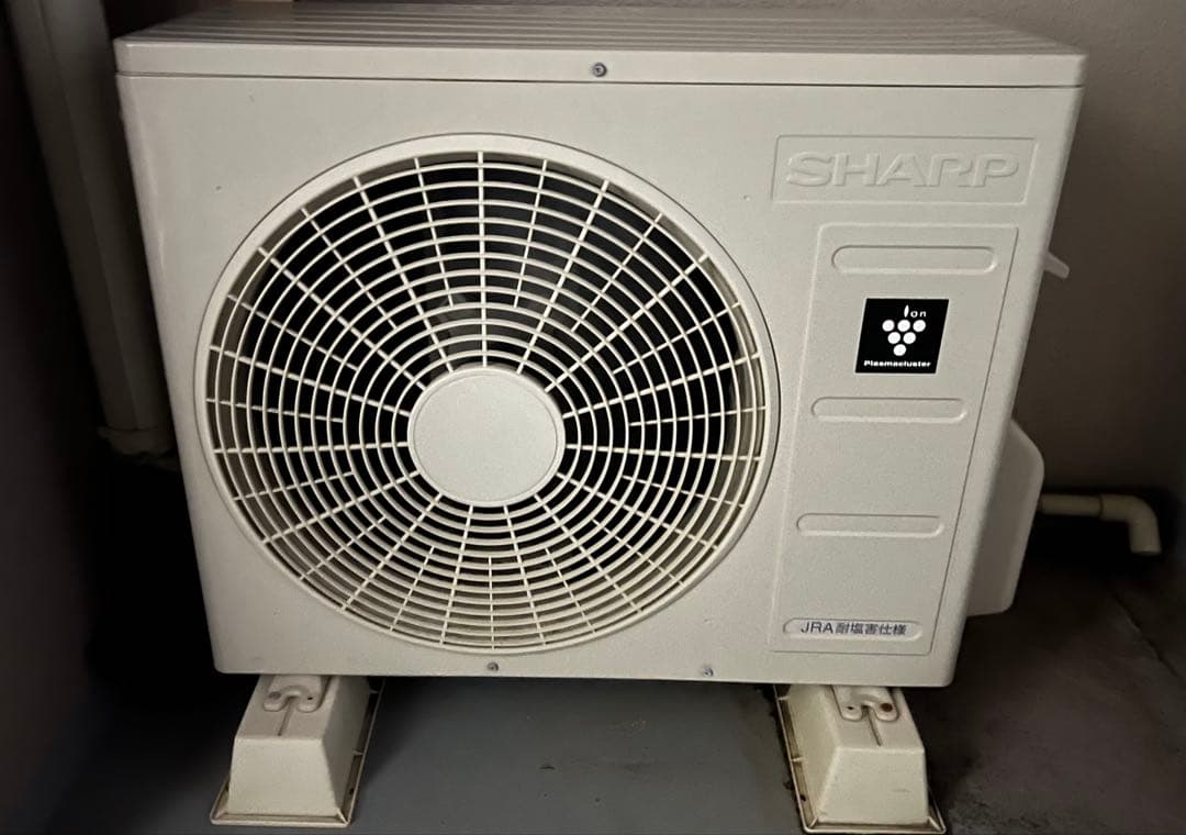 ⚠︎引き取り限定⚠︎SHARP AY-G22DKSエアコン本体 2017年製室外機込