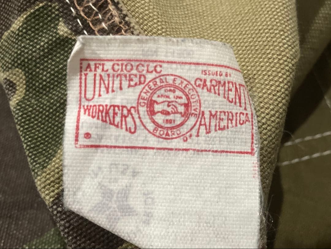 90s Carhartt camouflage duckpants USA製