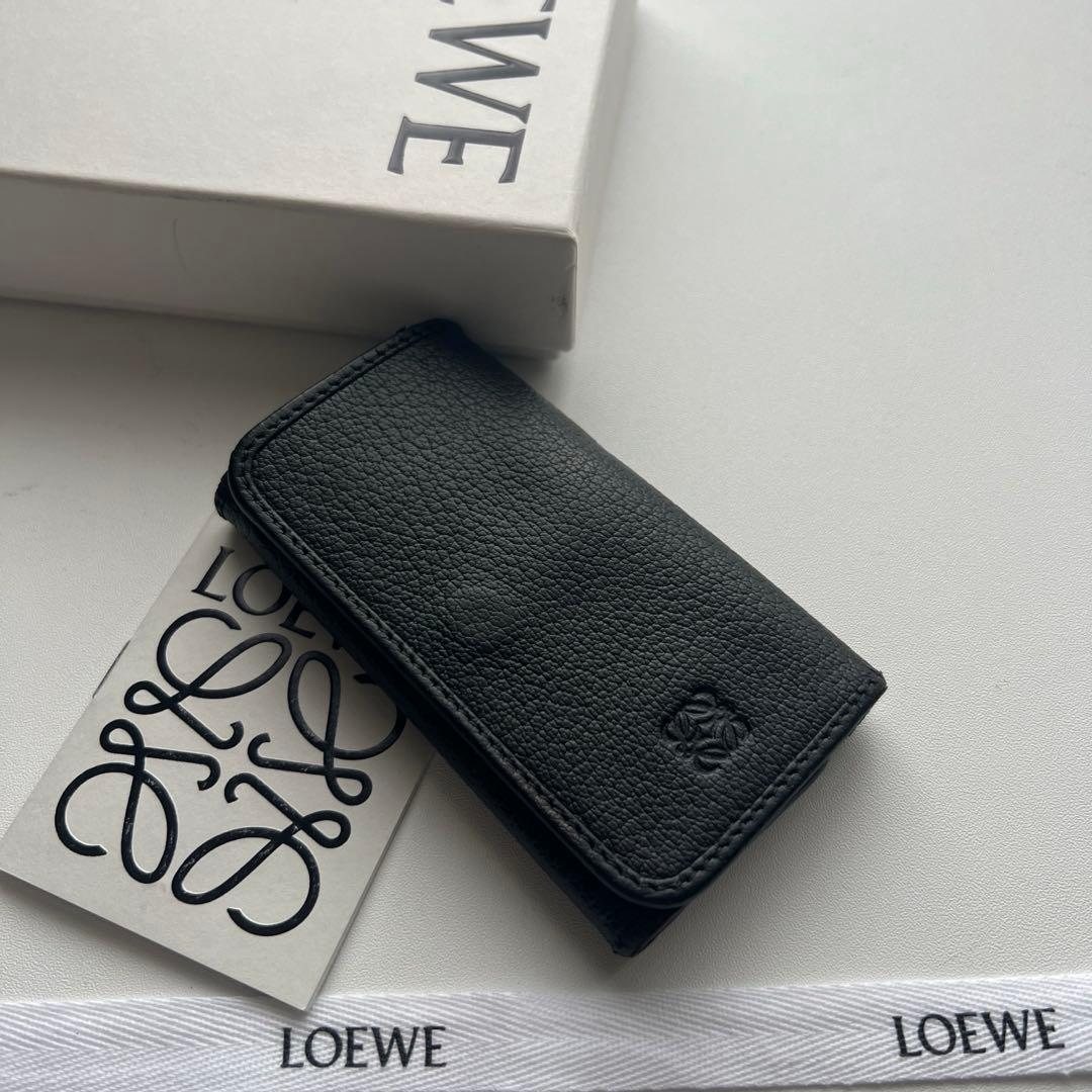 348 美品 LOEWE ロエベ キーケース