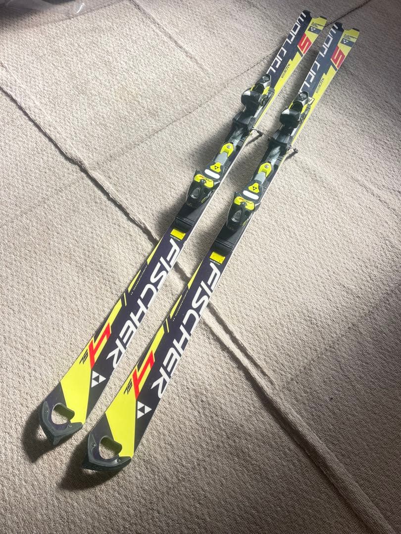 FISCHER フィッシャー　rc4 165 エッジ研磨済み　サイド87度