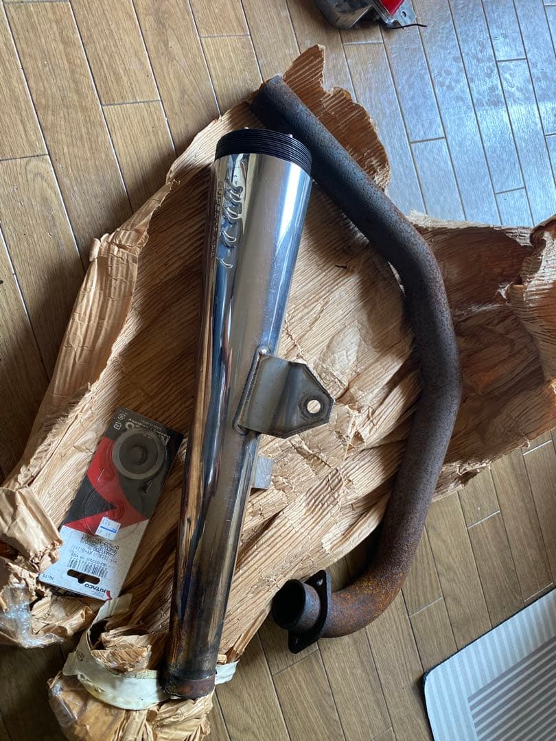 UGさん 専用 初期型SR400で使用 スーパートラップ サイレンサー