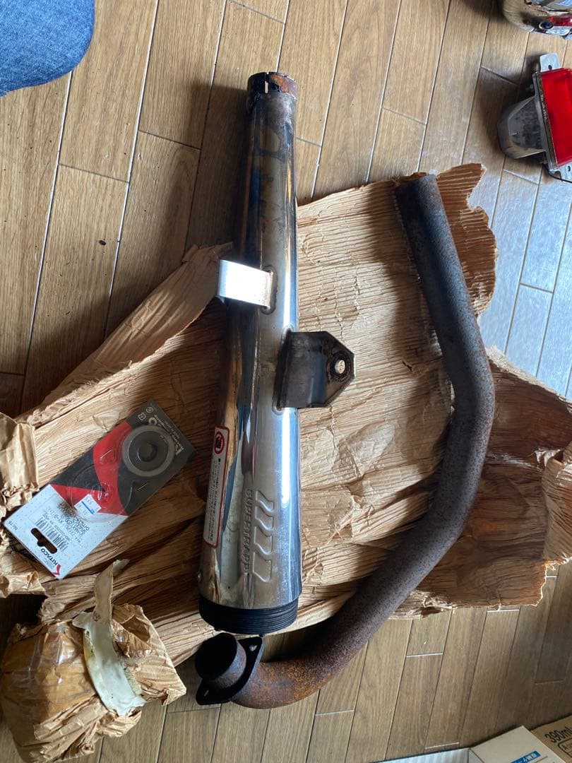 UGさん 専用 初期型SR400で使用 スーパートラップ サイレンサー