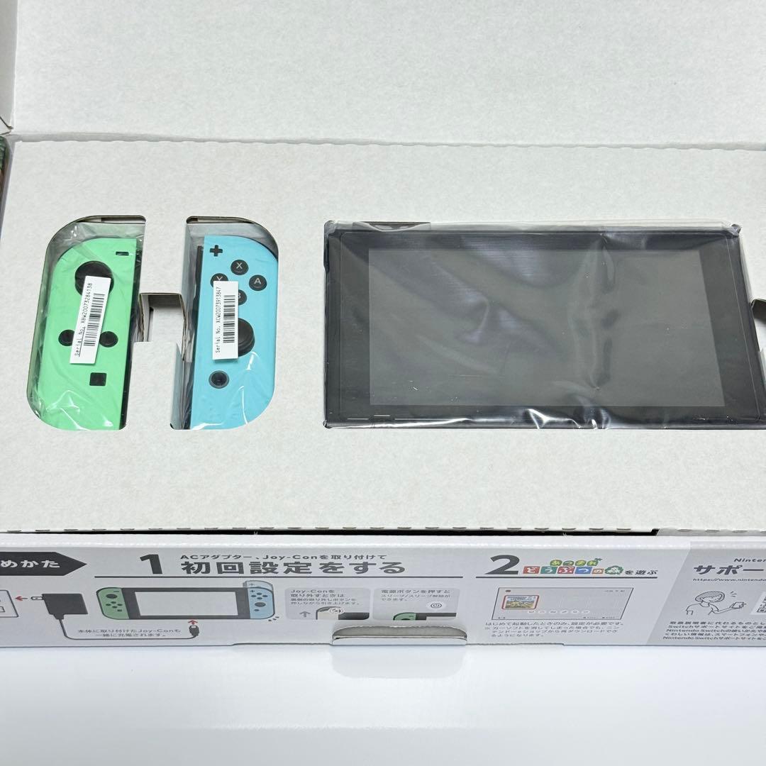 【美品】Nintendo Switch あつまれどうぶつの森 セット 本体