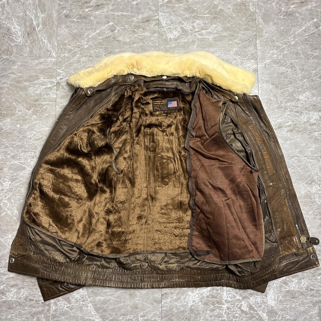 名作 G1 AeroCraft USA Flight Jacket 42 ボア付