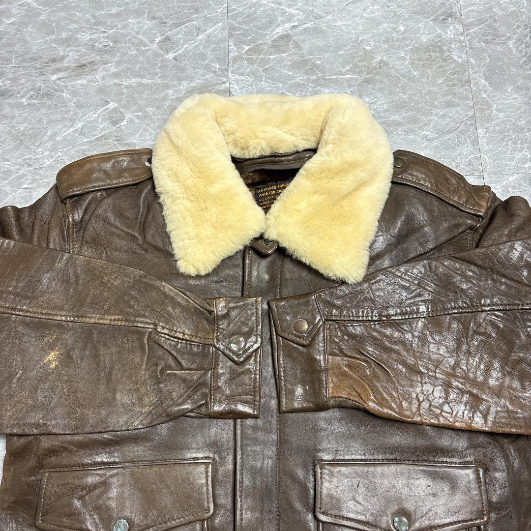 名作 G1 AeroCraft USA Flight Jacket 42 ボア付