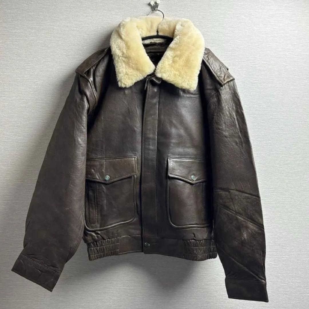 名作 G1 AeroCraft USA Flight Jacket 42 ボア付