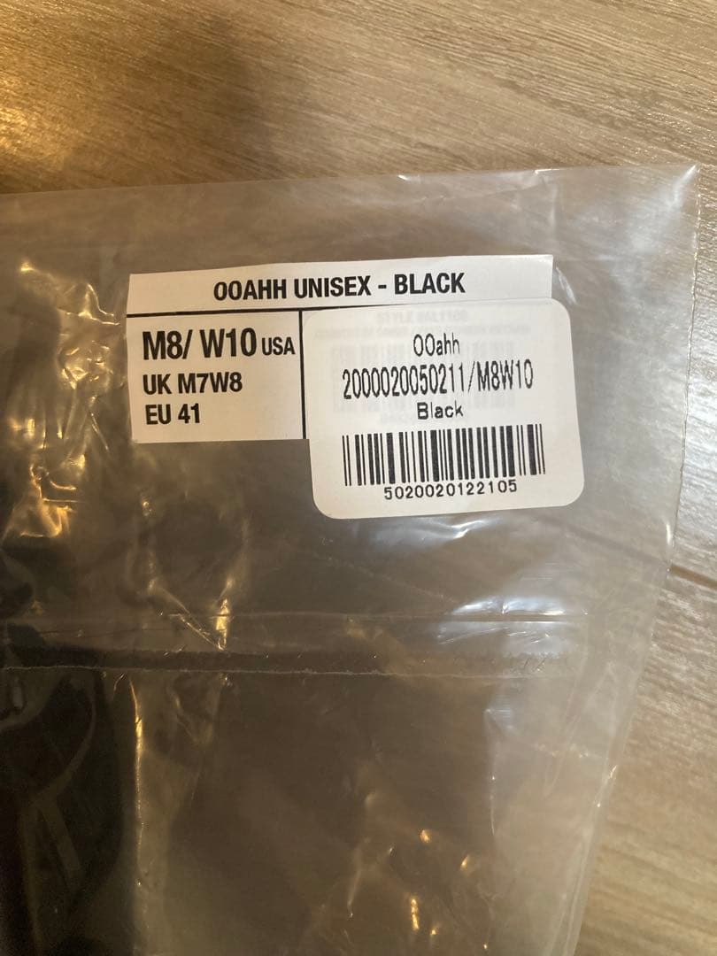 【新品】 M8/27cm OOFOS OOahh ウーフォス ウーアー ブラック