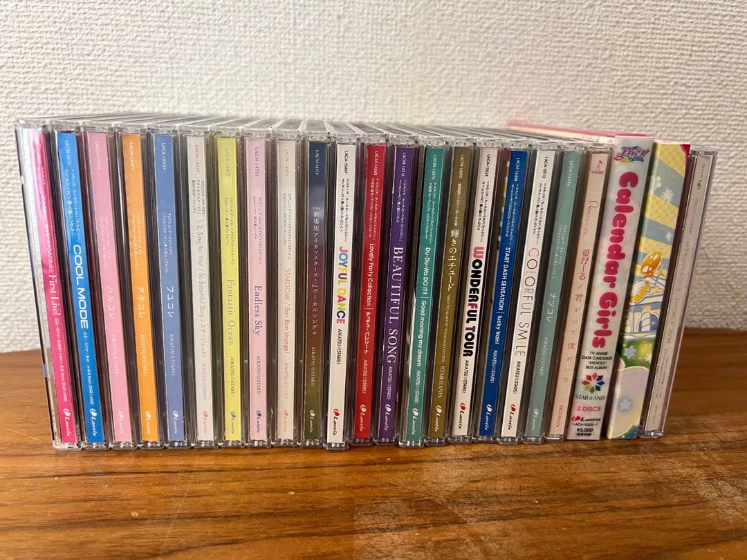 d*7様 j15 アイカツ！　引退品　CD 大量まとめ　23枚