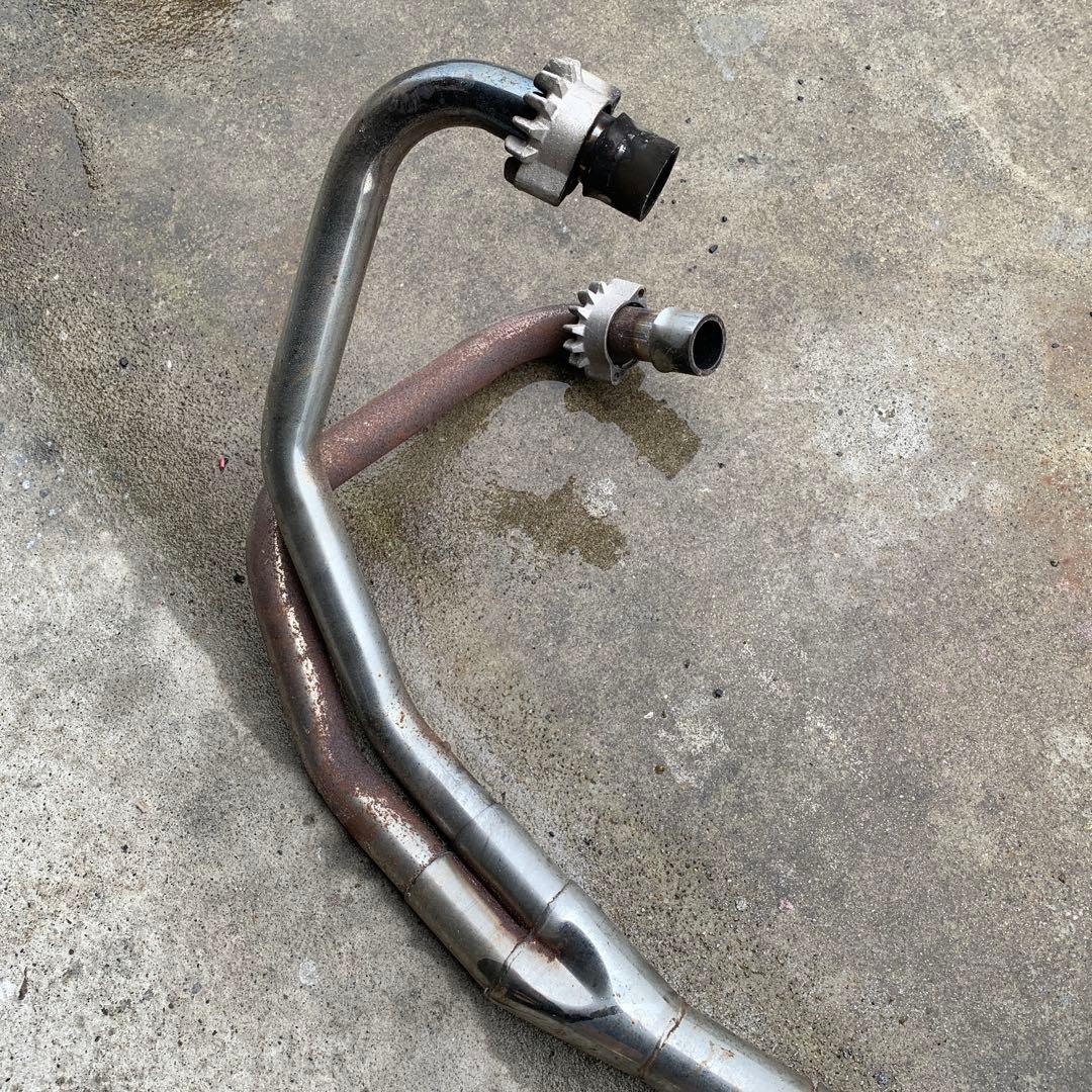 CB250T CB400T クロスメガホン管