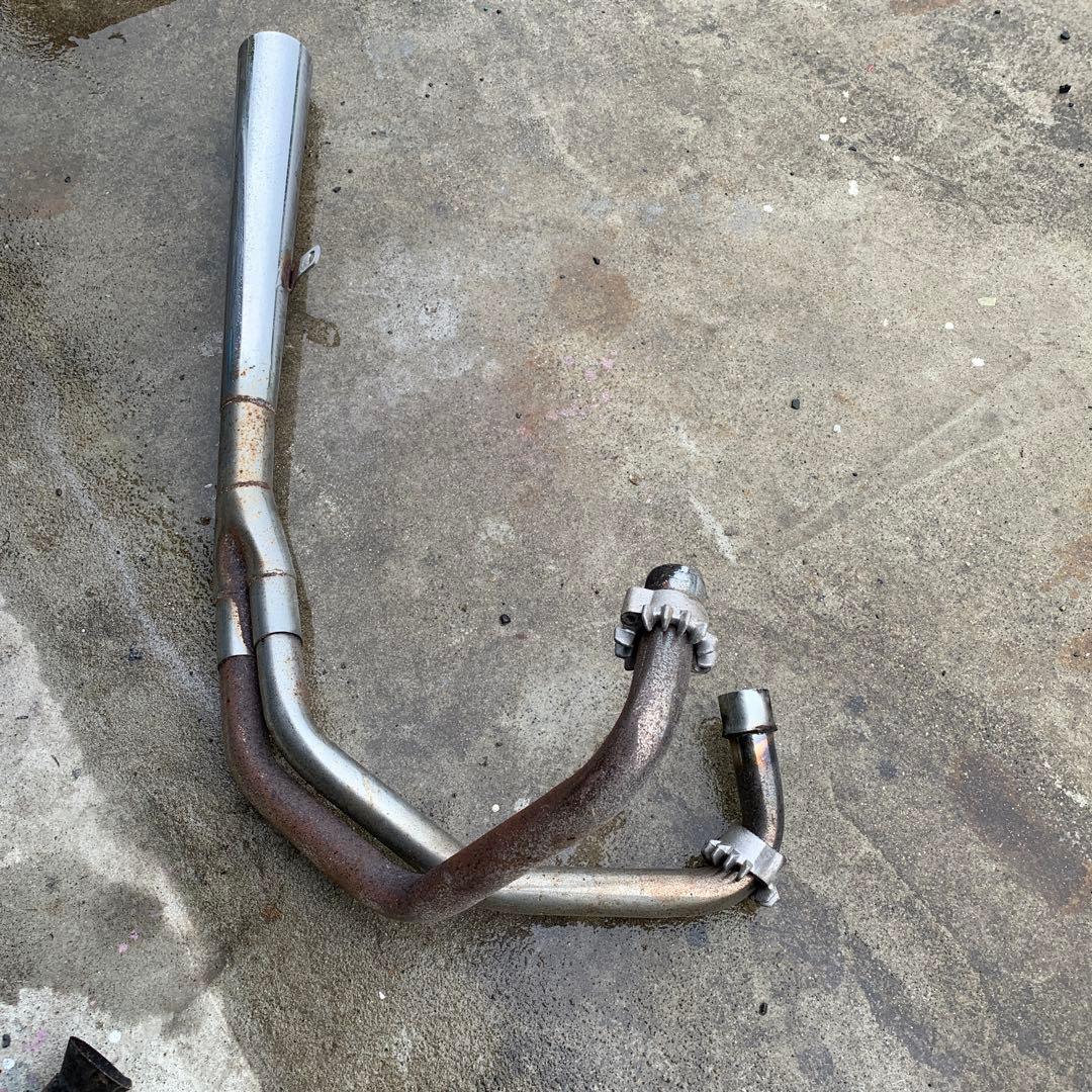 CB250T CB400T クロスメガホン管