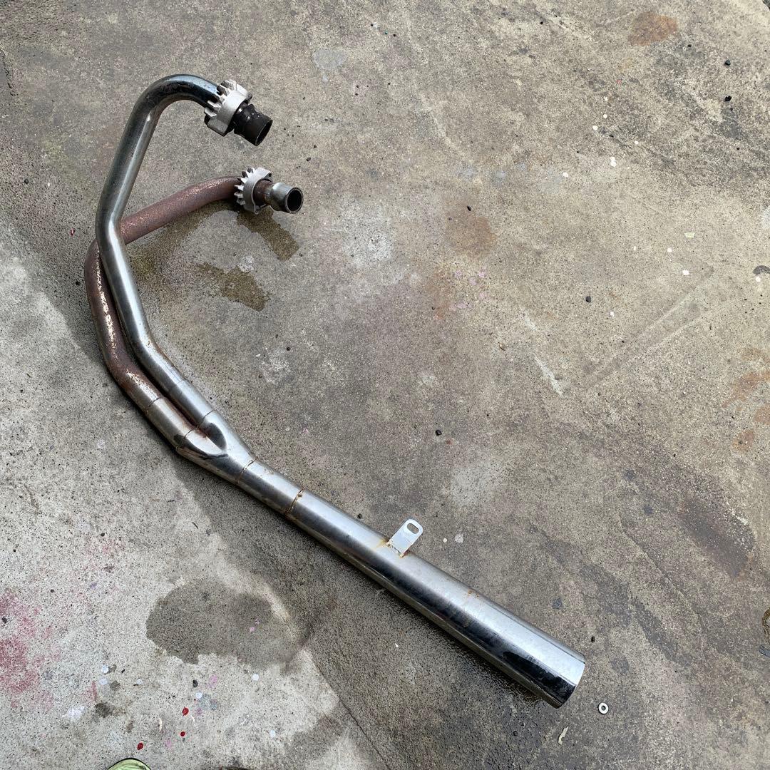 CB250T CB400T クロスメガホン管