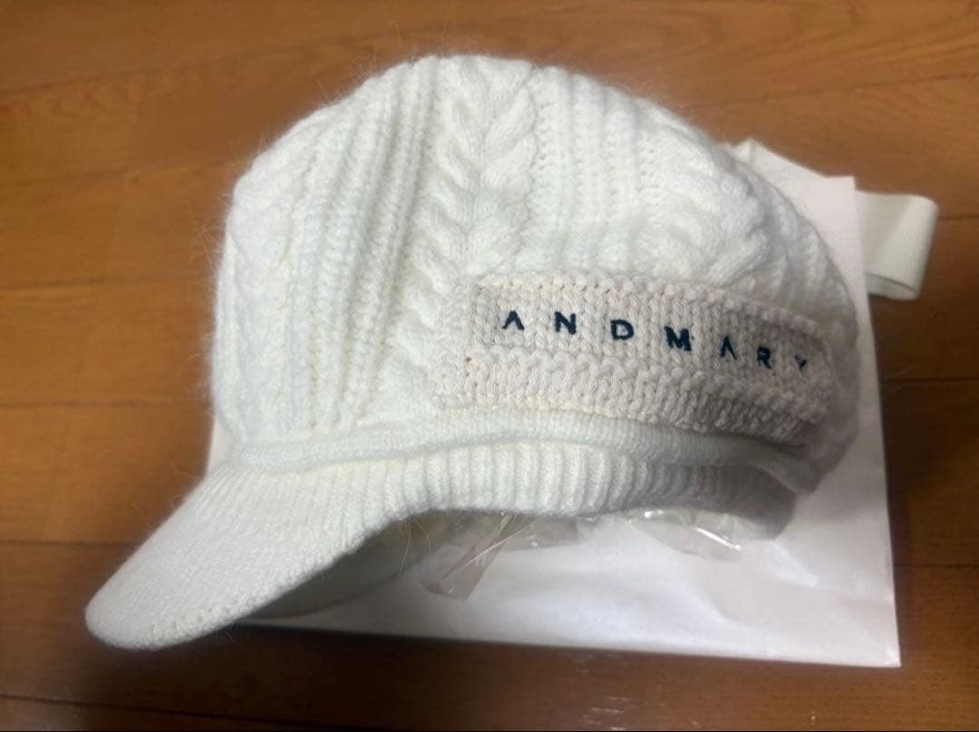 帽子 ANDMARY Mary casquette ivory