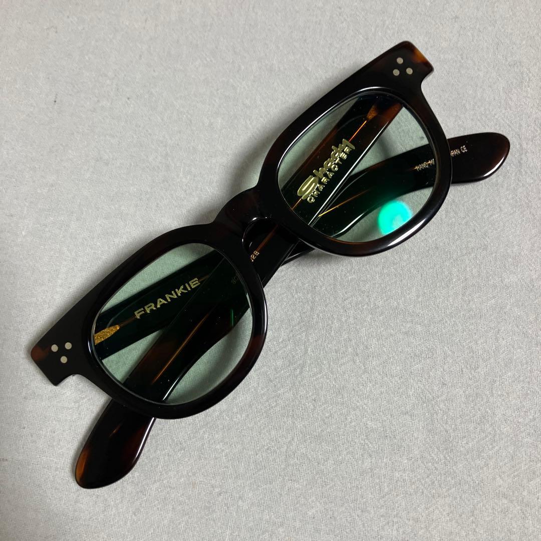 新品シェーディーキャラクター/フランキー ルートビアササ46□22度なしグリーン