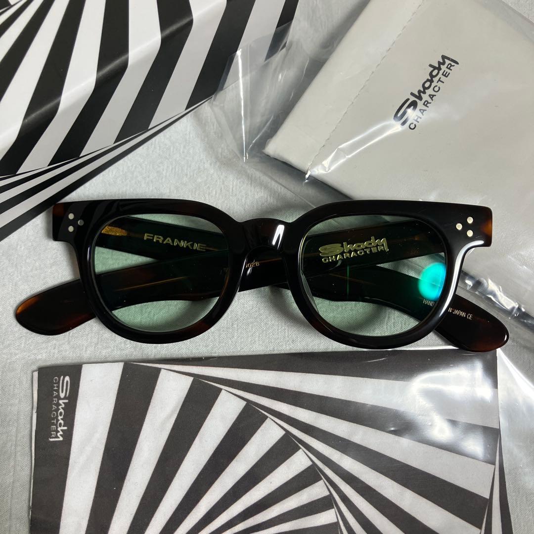 新品シェーディーキャラクター/フランキー ルートビアササ46□22度なしグリーン