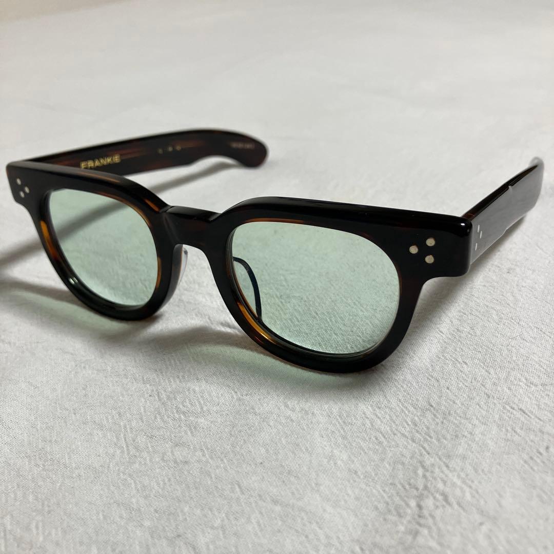 新品シェーディーキャラクター/フランキー ルートビアササ46□22度なしグリーン