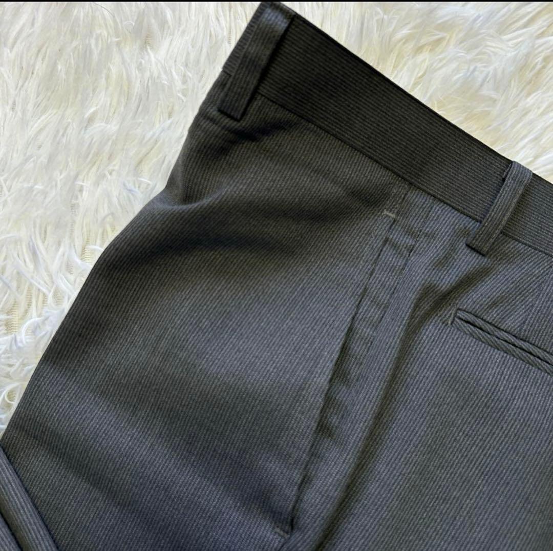 【美品】MARIO VALENTINO グレー スーツ A5 2パンツ