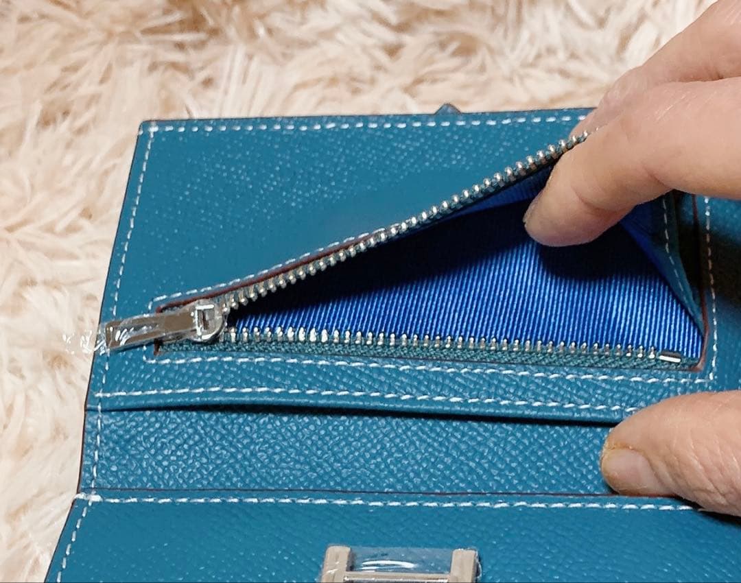 エプソンレザー　三つ折り財布