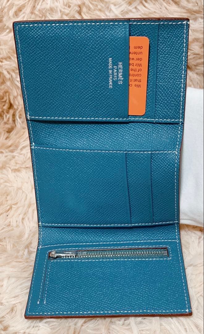 エプソンレザー　三つ折り財布