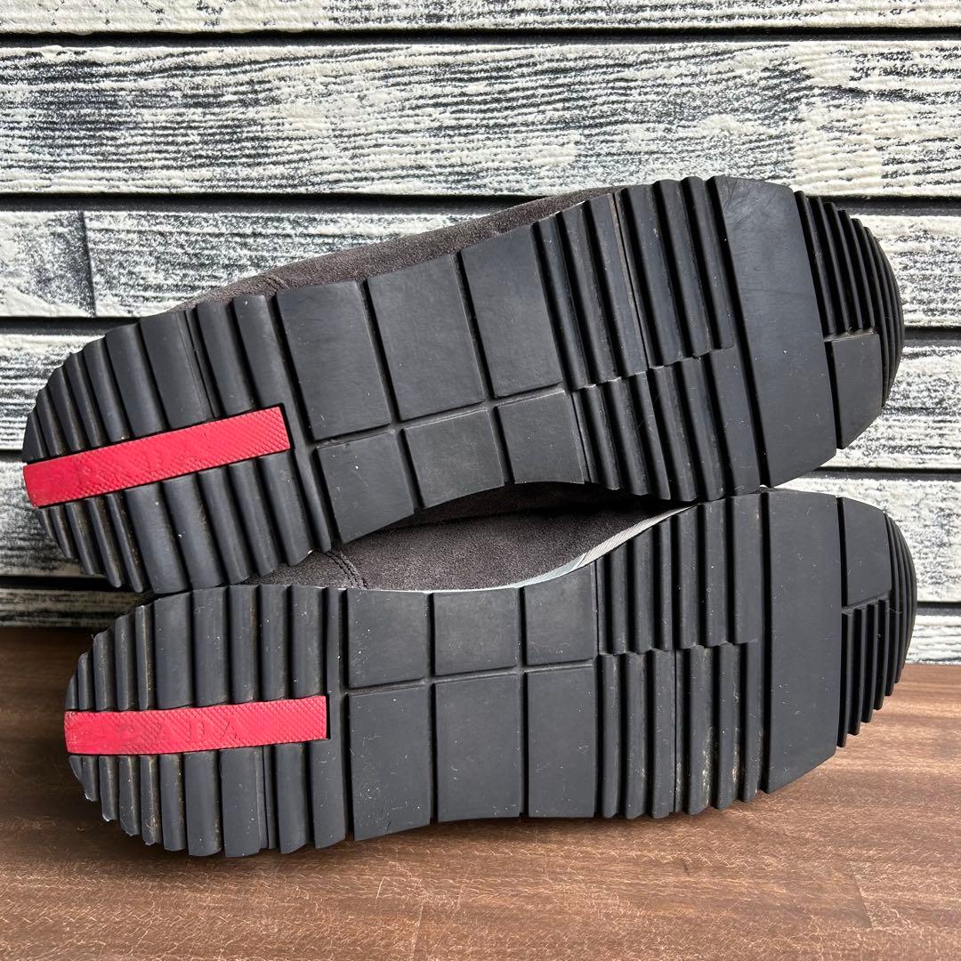 PRADA プラダ　カモフラージュ スエード スニーカー 24.0cmイタリア製