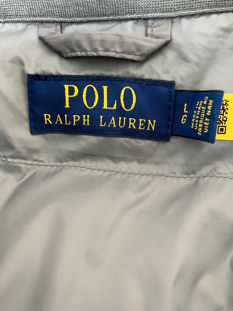 正規品　POLO RALPHLAUREN グレー ダウンベスト レディース