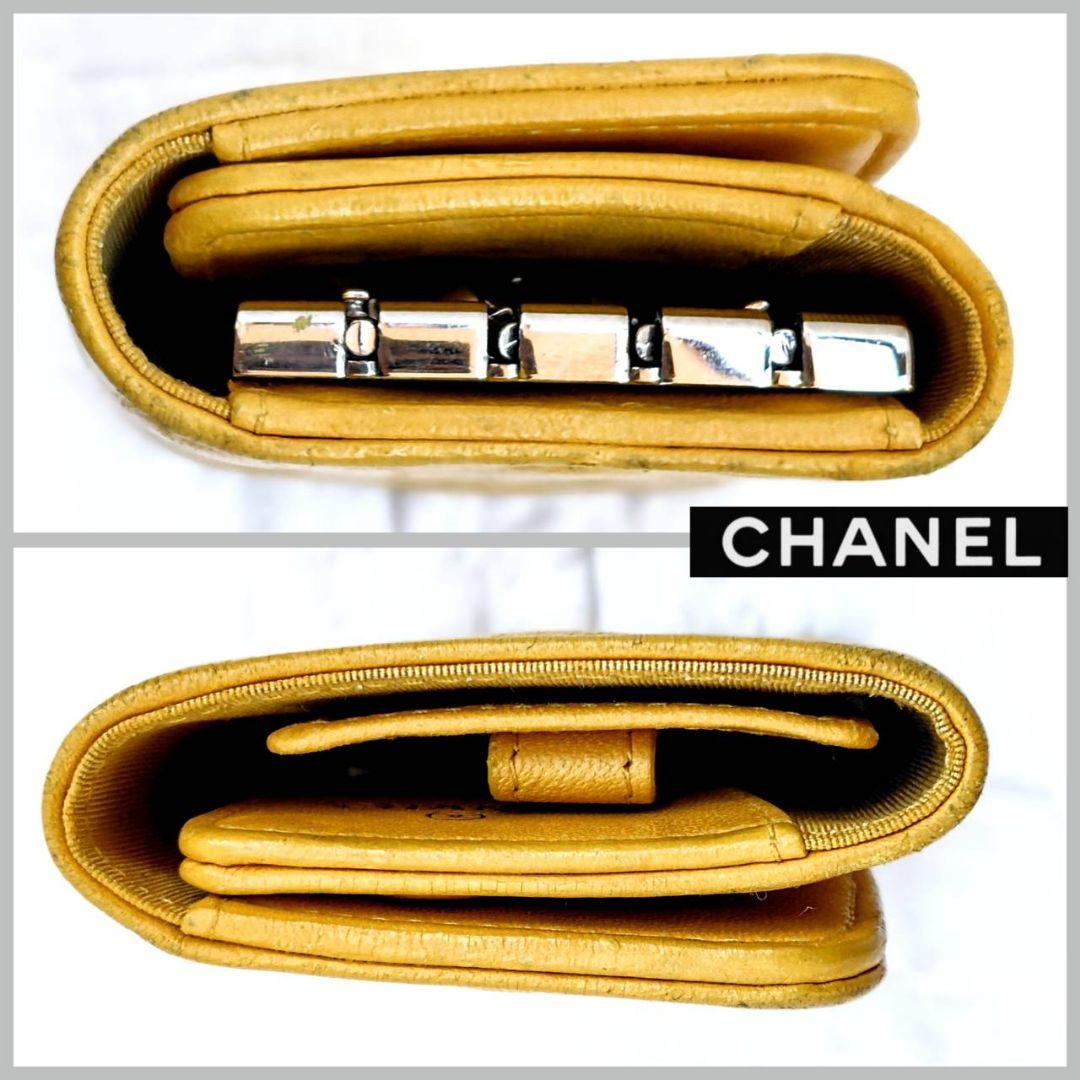 お買い得✥CHANEL シャネル✥キーケース 4連 三つ折り マトラッセ調