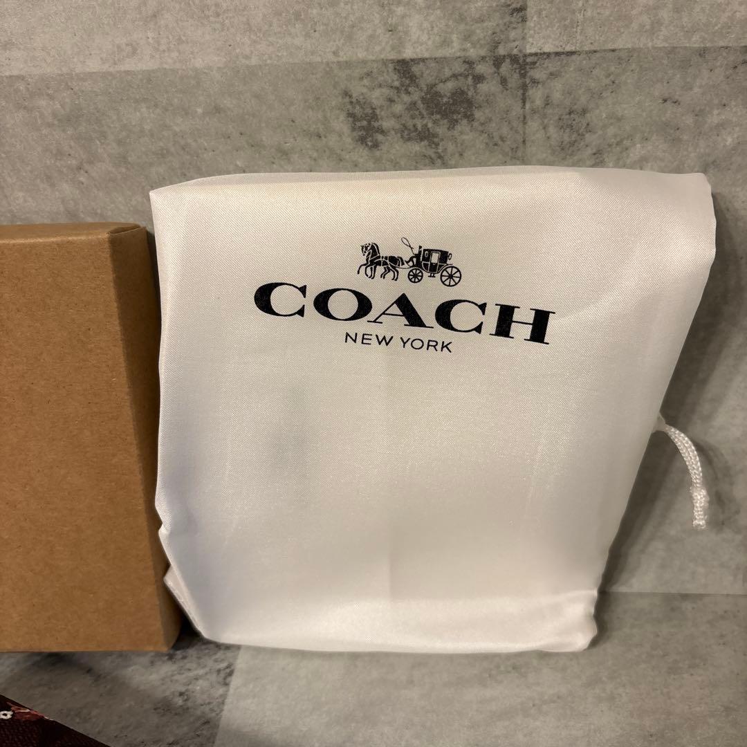 COACH 長財布 ブラウンマルチ IMBMC シグネチャー フローラルプリント