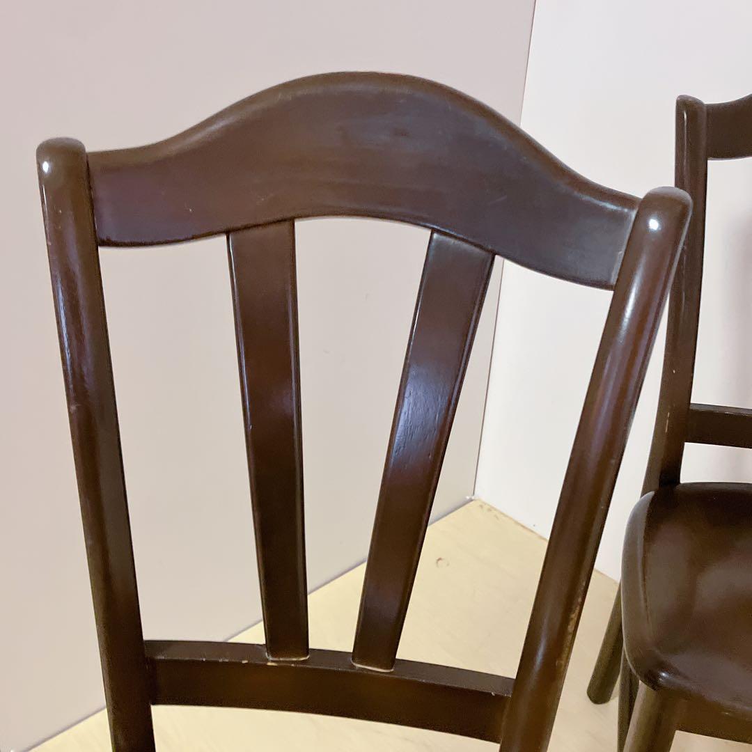 マルニ木工　maruni 木製　ダイニングチェア　2脚セット　アームレスチェア