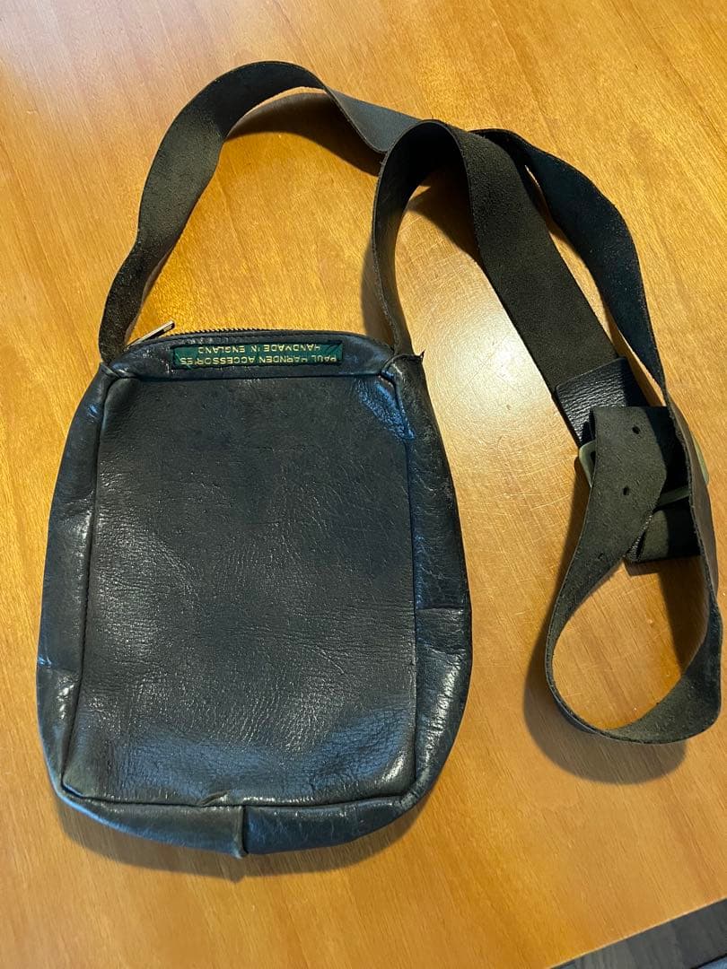 PAUL HARNDEN ポールハーデン レザーショルダーバッグ