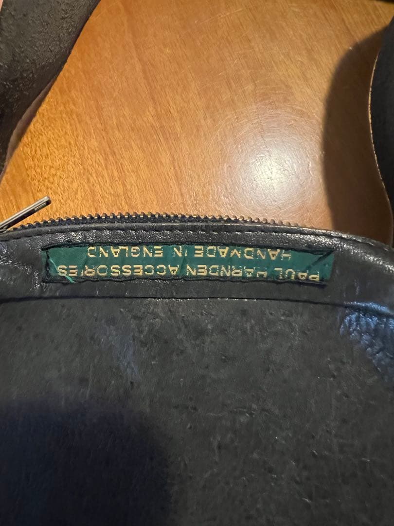 PAUL HARNDEN ポールハーデン レザーショルダーバッグ